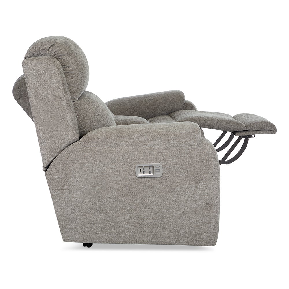 Dorian Power Reclining Loveseat w/ Headrest, Lumbar & Console