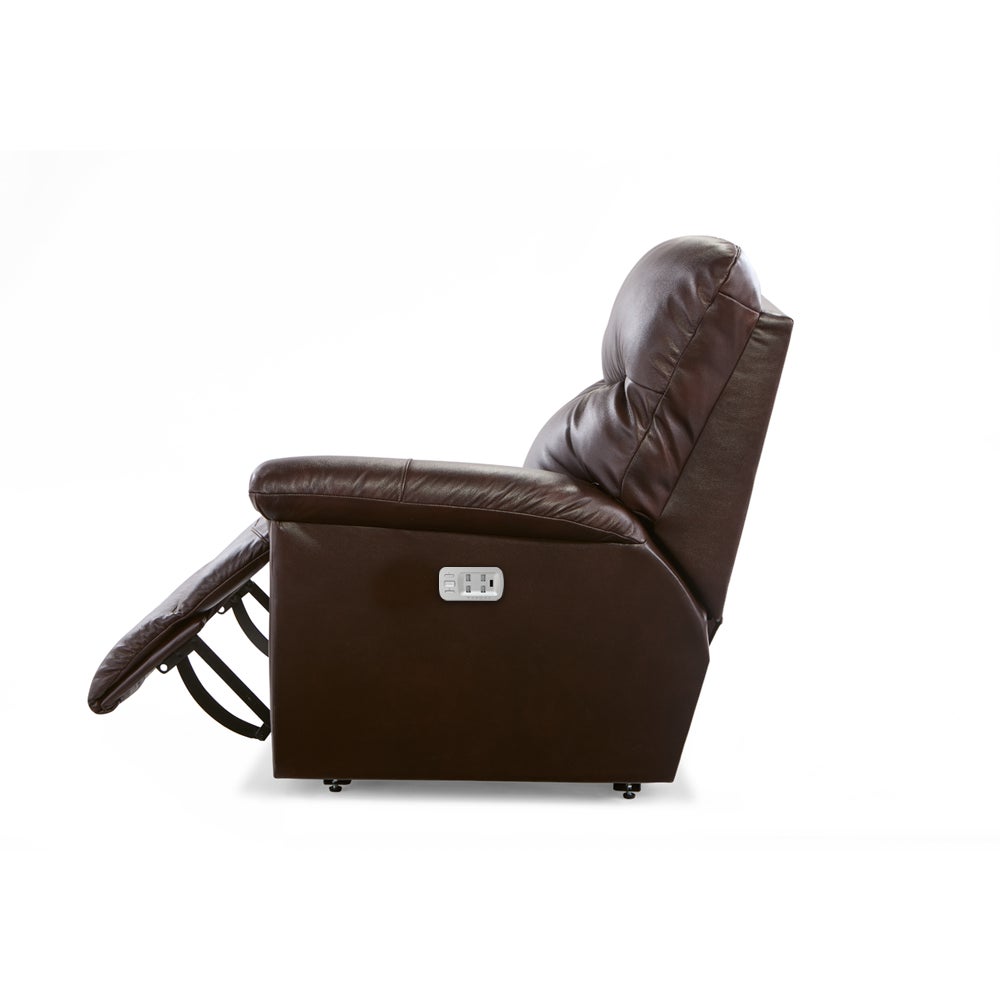 James Power Left-Arm Sitting Recliner w/ Headrest & Lumbar