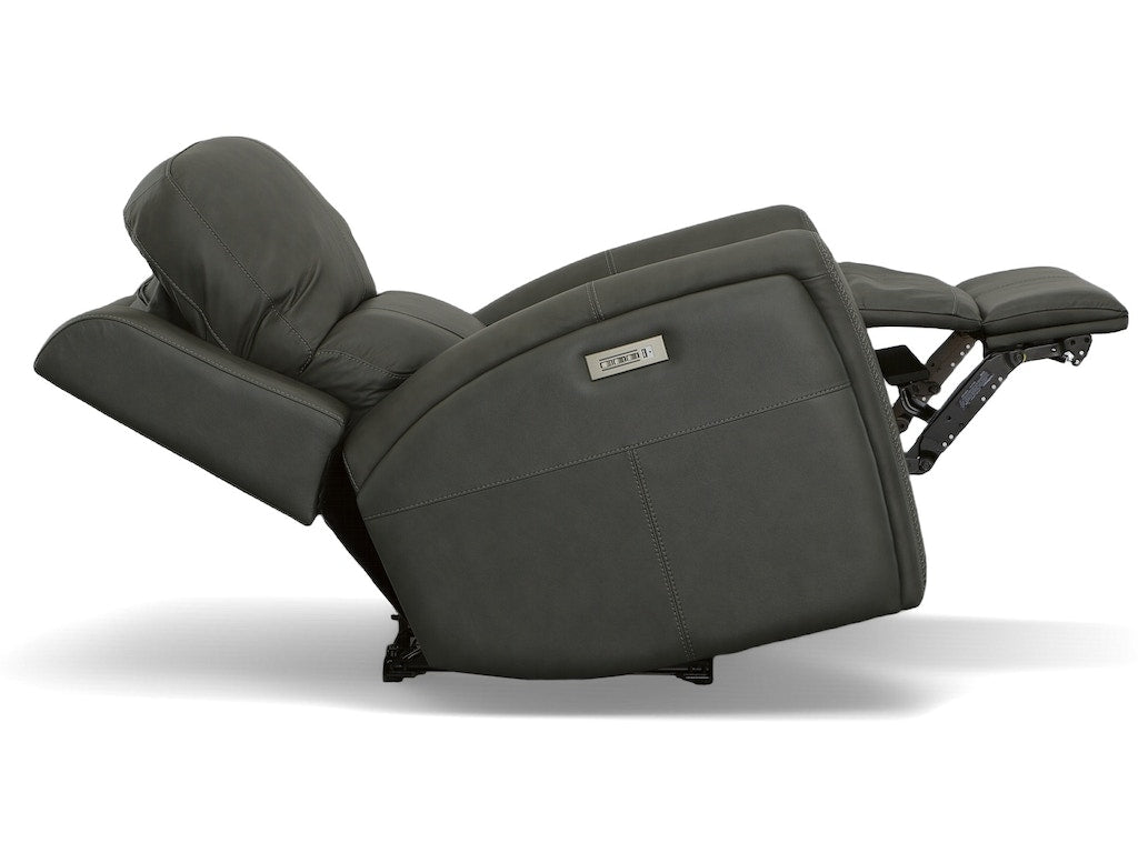 Linden Power Recliner with Power Headrest and Lumbar