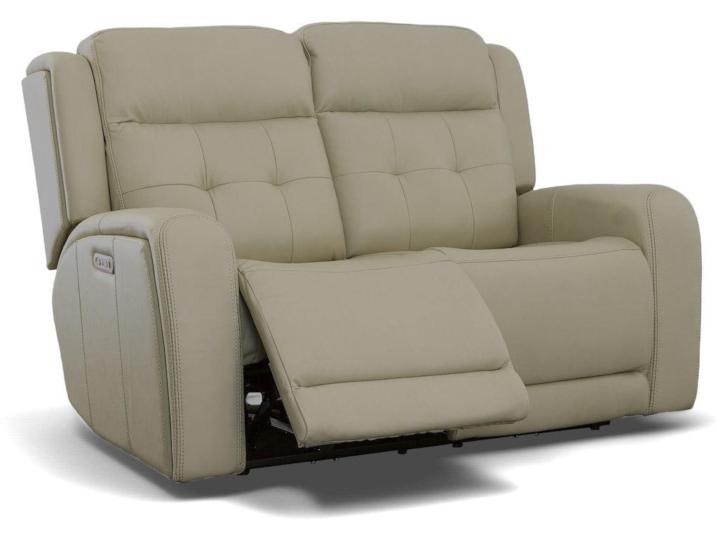 Grant Power Reclining Loveseat with Power Headrests