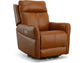 Spin Power Swivel Recliner with Power Headrest and Lumbar