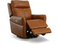 Spin Power Swivel Recliner with Power Headrest and Lumbar