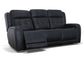 Grant Power Reclining Sofa with Power Headrests