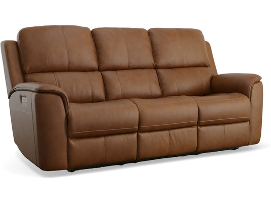 Henry Power Reclining Sofa with Power Headrests and Lumbar