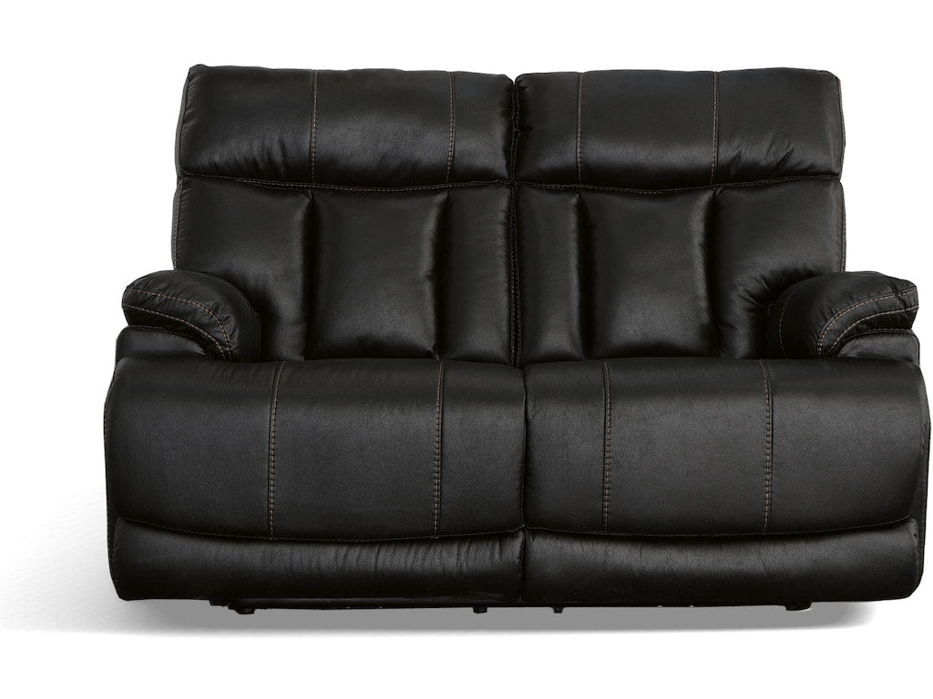 Clive Power Reclining Loveseat with Power Headrests and Lumbar