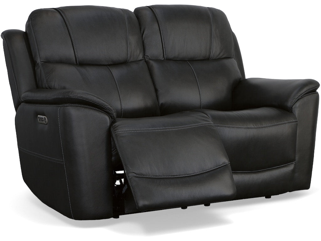 Crew Power Reclining Loveseat with Power Headrests and Lumbar