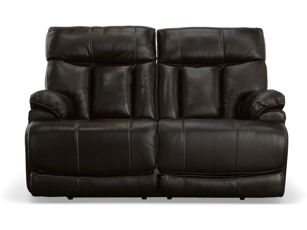 Clive Power Reclining Loveseat with Power Headrests and Lumbar