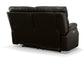 Clive Power Reclining Loveseat with Power Headrests and Lumbar