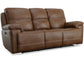 Fenwick Power Reclining Sofa with Power Headrests