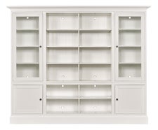 Structures Quad Bookcase Entertainment Display Unit