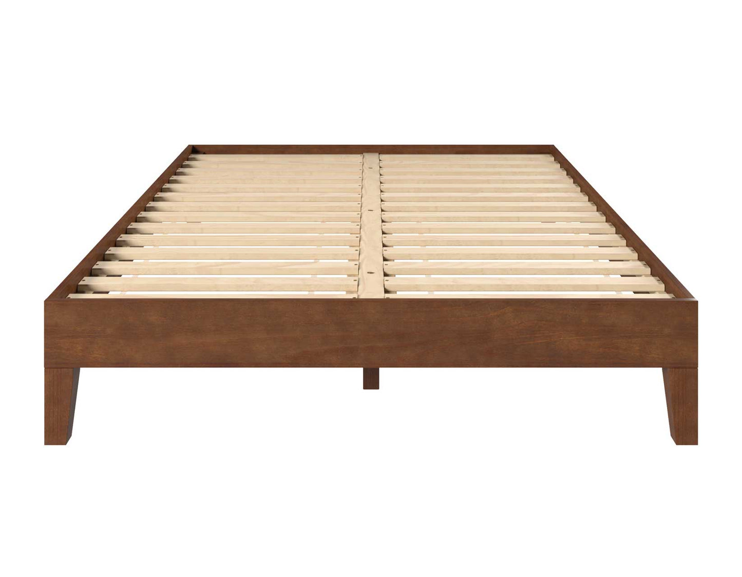 Nix Full Platform Bed, Natural