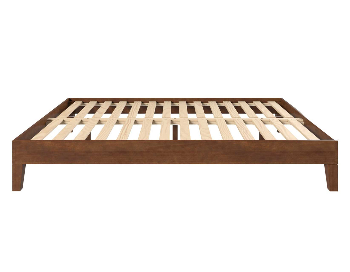 Nix Full Platform Bed, Natural