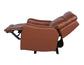 Natalia Dual-Power Leather Recliner, Coach