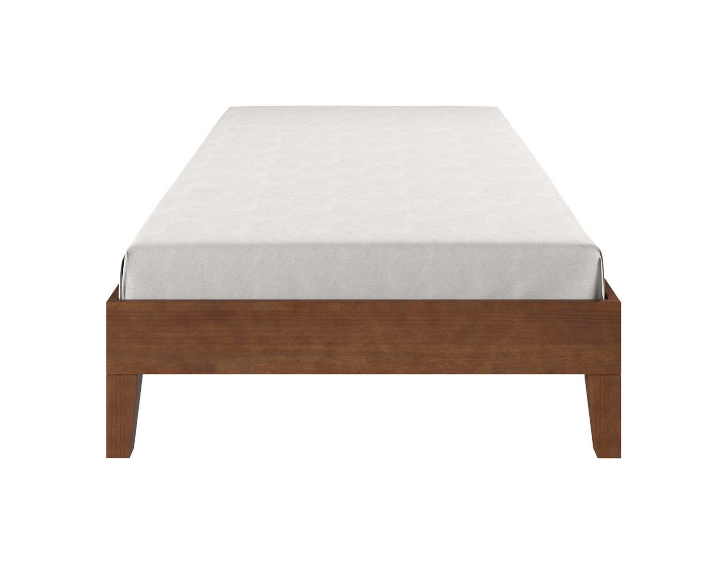 Nix Twin Platform Bed, Natural