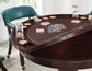 Tournament Game Table and Chairs, 6 Piece, Teal
(Table & 4 Captains Chairs)