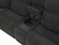 Seattle 3-Piece Dual-Power Reclining Sectional w/Dual Wireless-Charging Consoles