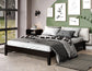 Nix Full Platform Bed, Black