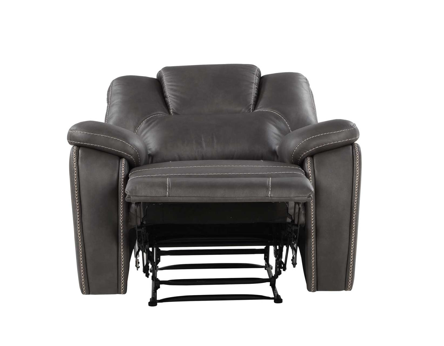 Katrine Manual Recliner Chair, Charcoal