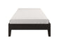 Nix Twin Platform Bed, Black