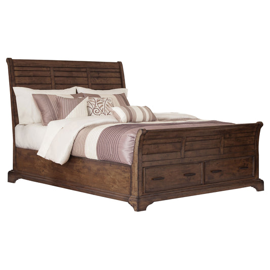 Elk Grove 5-piece California King Bedroom Set Bourbon