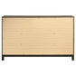 Edmonton 6-drawer Dresser Rustic Tobacco