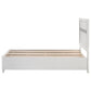 Miranda 51-inch Wood Twin Storage Panel Bed White