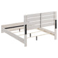 Brantford Wood Eastern King Panel Bed Coastal White