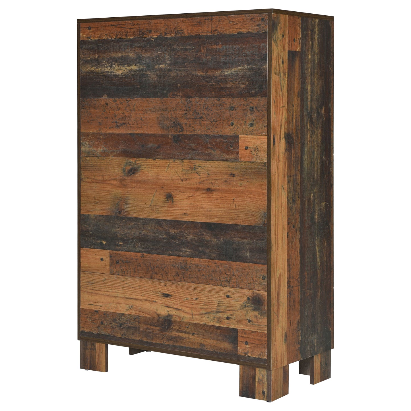 Sidney 5-drawer Bedroom Chest Rustic Pine