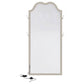 Evangeline Full Length LED Floor Mirror Silver Oak