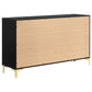 Kendall 6-drawer Dresser Black