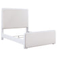 Anastasia 4-piece Eastern King Bedroom Set Pearl White