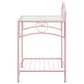 Massi Metal 1-shelf Nightstand Powder Pink