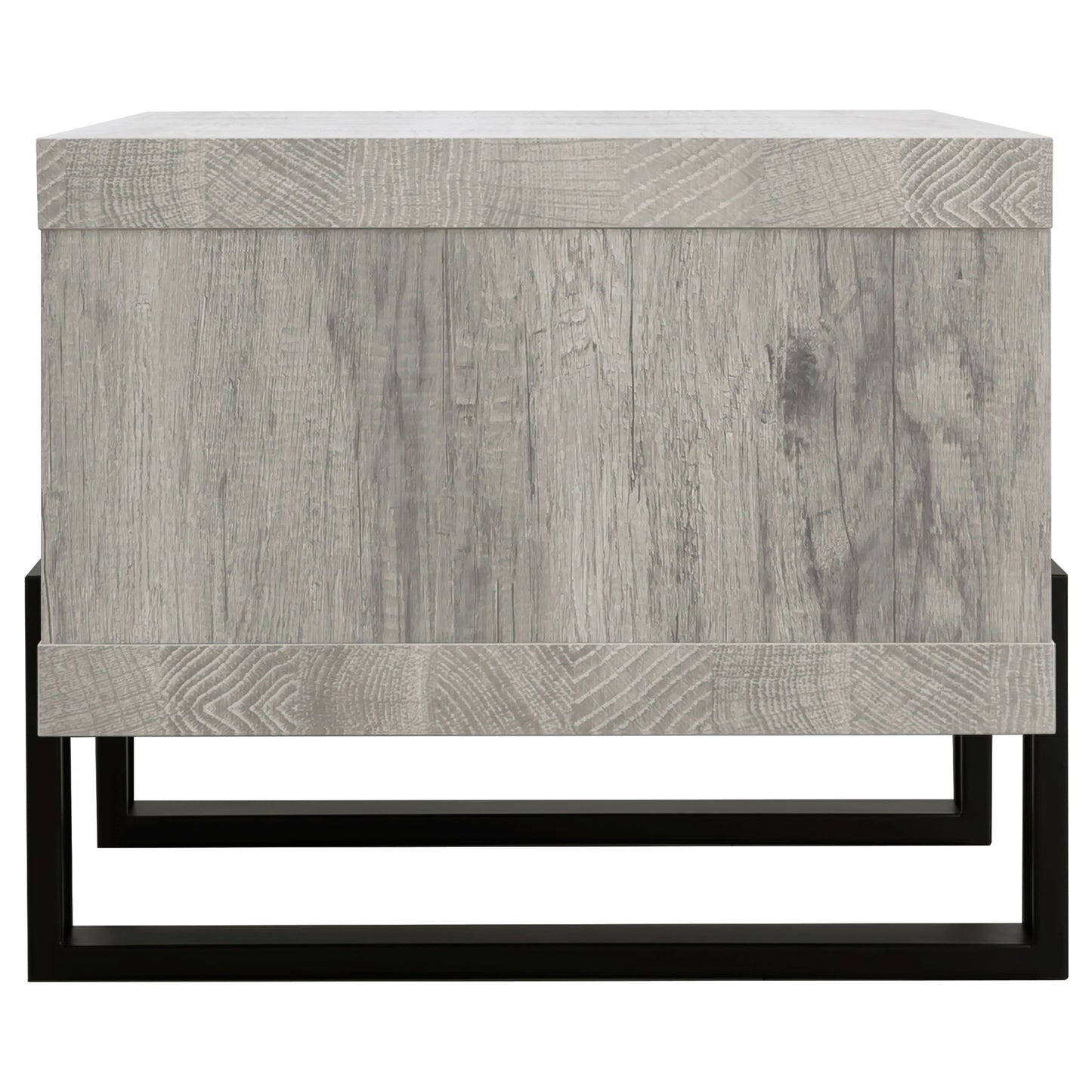 Dinard Engineered Wood Coffee Table Grey Driftwood