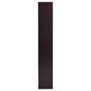 Theo 71-inch 7-shelf Bookshelf Cappuccino