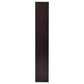 Theo 71-inch 7-shelf Bookshelf Cappuccino