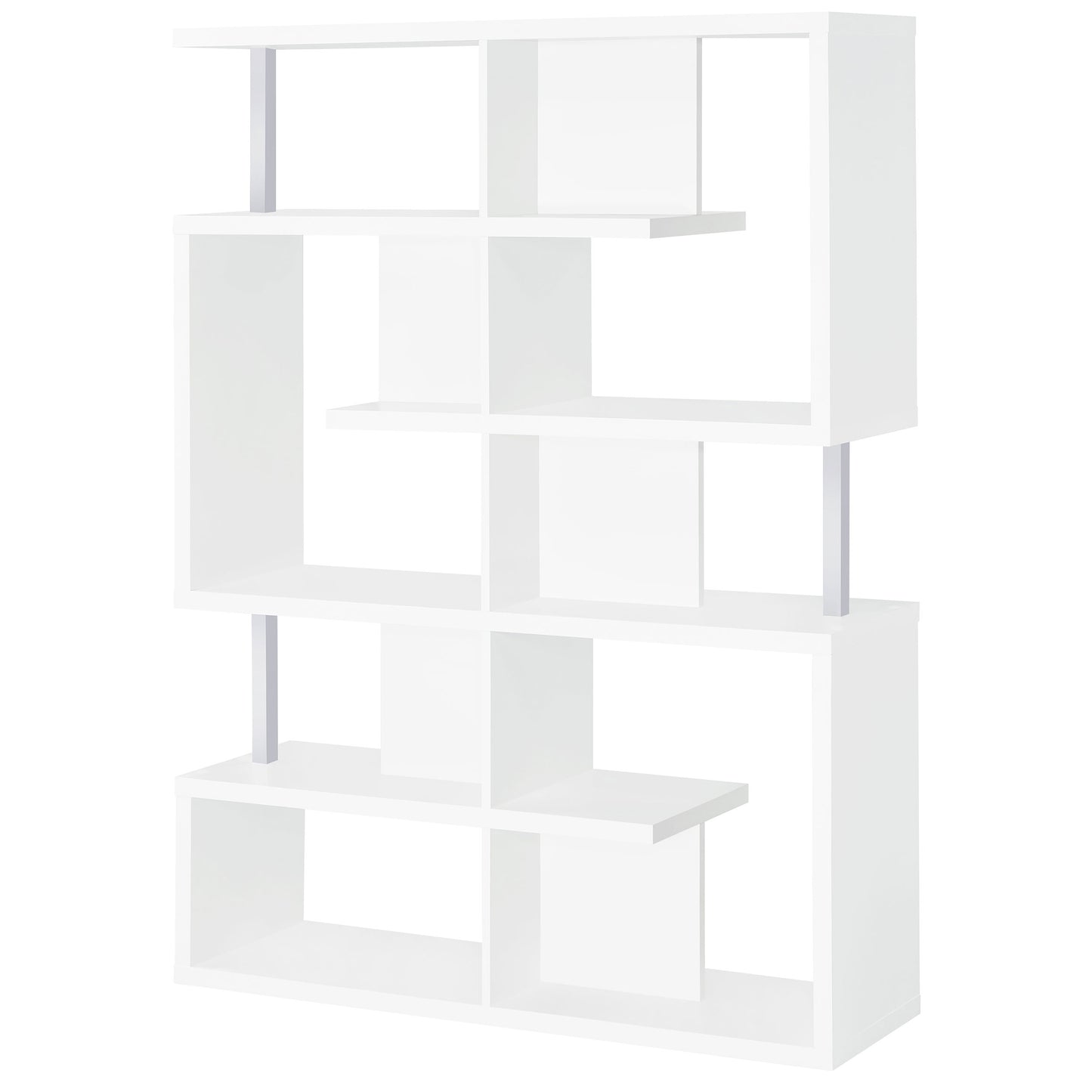 Hoover 63-inch 5-shelf Bookshelf White