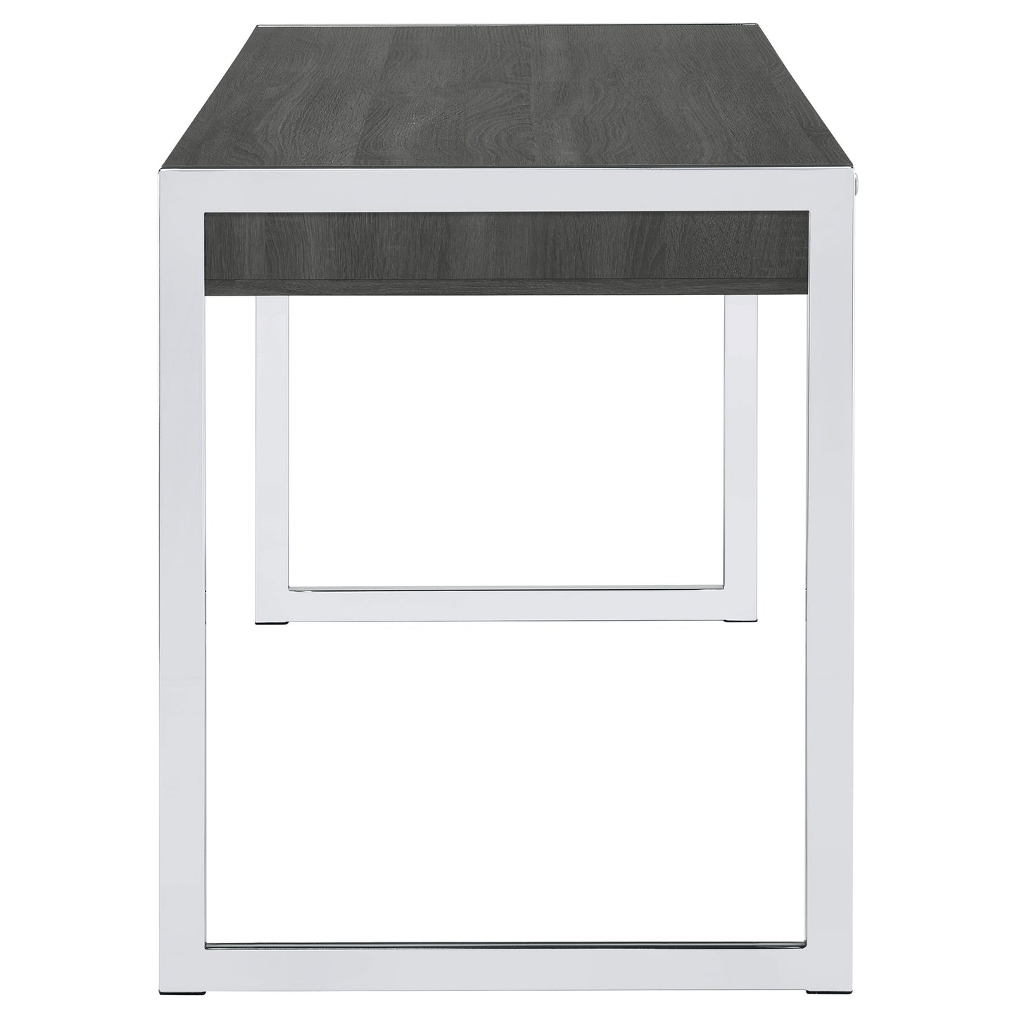 Wallice 49-inch 2-drawer Writing Desk Weathered Grey