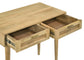 Zamora 2-drawer Entryway Console Accent Table Natural