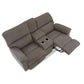 Brooks Power Reclining Sofa w/ Console Headrest & Lumbar