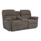 Brooks Power Reclining Loveseat w/ Headrest & Console