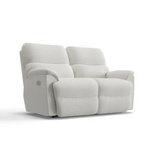 Trouper Power Reclining Loveseat w/ Headrest & Lumbar