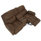 Morrison Power Reclining Loveseat w/ Headrest, Lumbar & Console