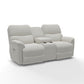 Trouper Power Reclining Loveseat w/ Headrest, Lumbar & Console