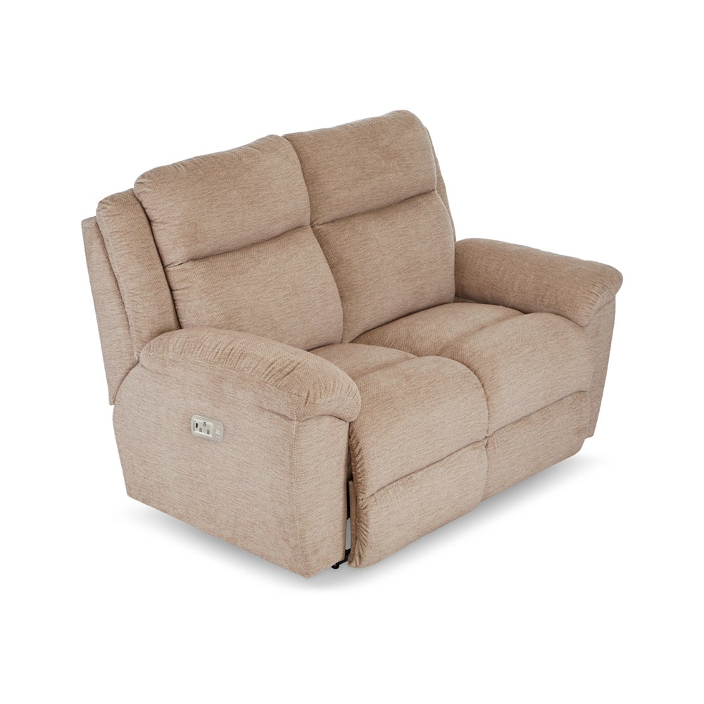 Joel Power Reclining Loveseat w/ Headrest & Lumbar